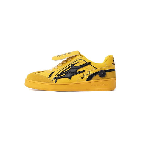 KILLWINNER Yellow German Training Shoes, Low-Top Shoes, Unisex Style, Streetwear Brand.