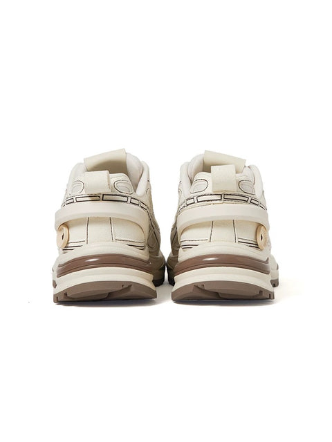 KILLWINNER丨 Lightweight Chunky Running Shoes-off-white