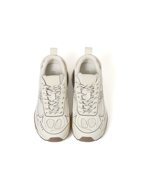 KILLWINNER丨 Lightweight Chunky Running Shoes-off-white