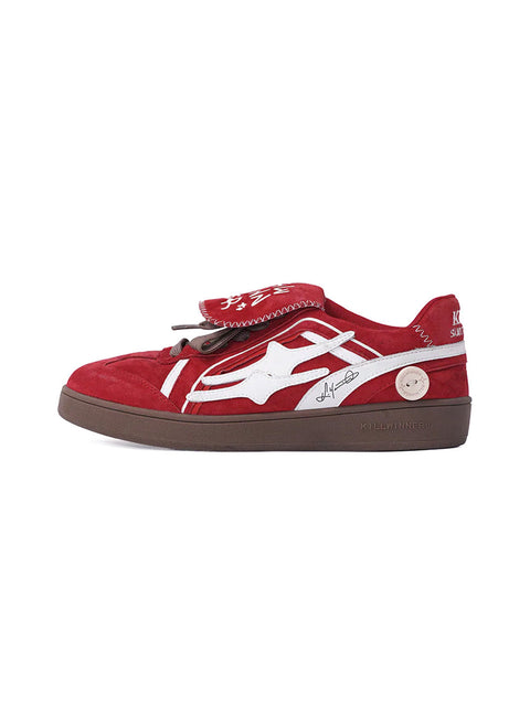 KILLWINNER丨Retro Training Sneaker-Red Velvet