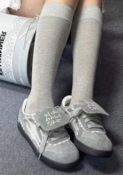 KILLWINNER丨Retro Training Sneaker-Lace Grey