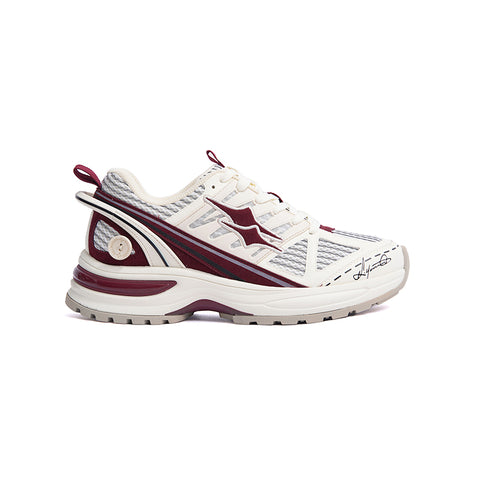 KILLWINNER New White Retro Running Shoes, Stylish and Casual Dad Shoes for Travel