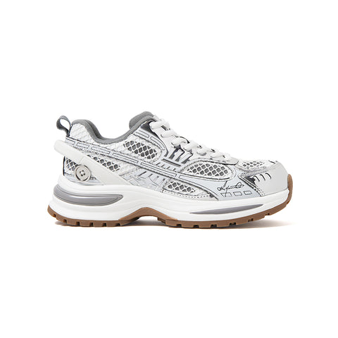 KILLWINNER丨 Lightweight Chunky Running Shoes-Dark Gray